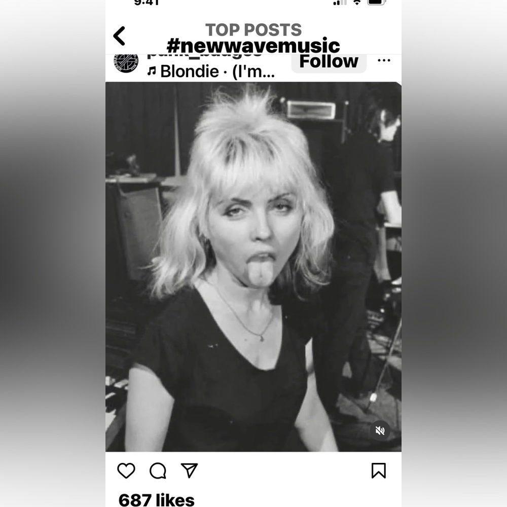 Blondie Cheetah Tee, Size S, New, (L, M is Sold Out) Cotton-Poly Stretch Blend - Picture 12 of 16